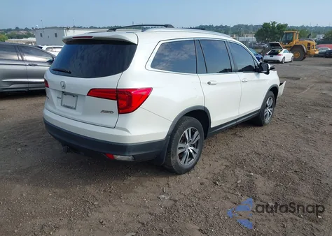 2017 Honda Pilot Ex-L z USA, uszkodzony, nr VIN 5FNYF6H80HB026156